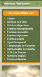 Mobile Screenshot of lahistoriadelfutbolcanario.com